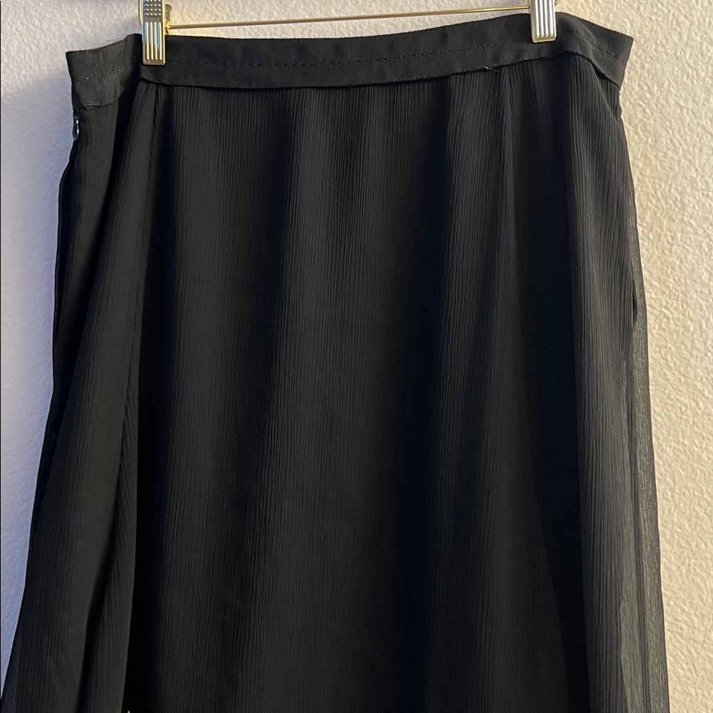 New Coach Black Embellished Skirt Size 12 - Picture 4 of 9